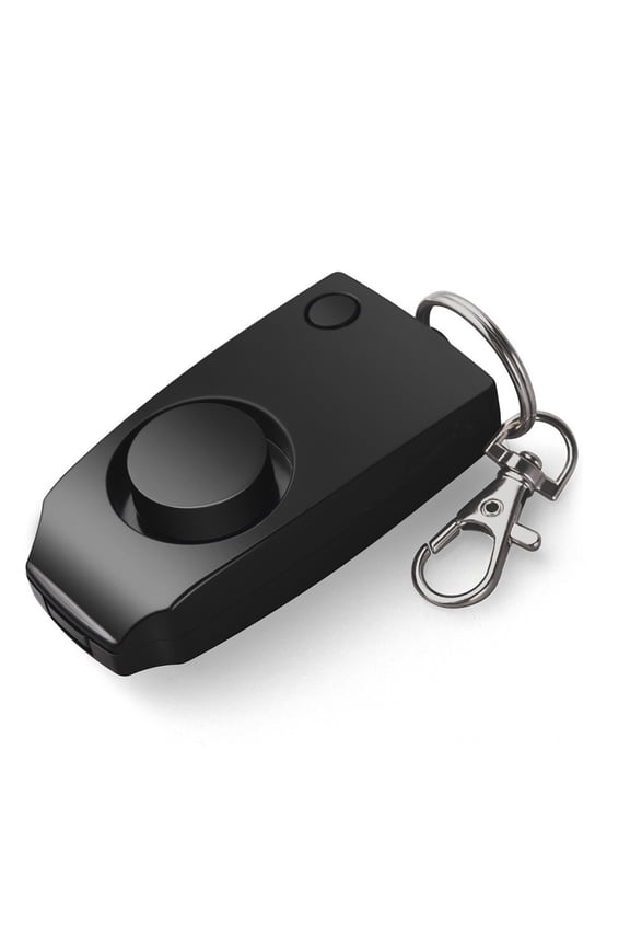 130dB Emergency Alarm with Backup Whistle, Personal Keychain for Kids, Seniors, Joggers, Anti-Rape Device with Battery Included, Easy to Carry