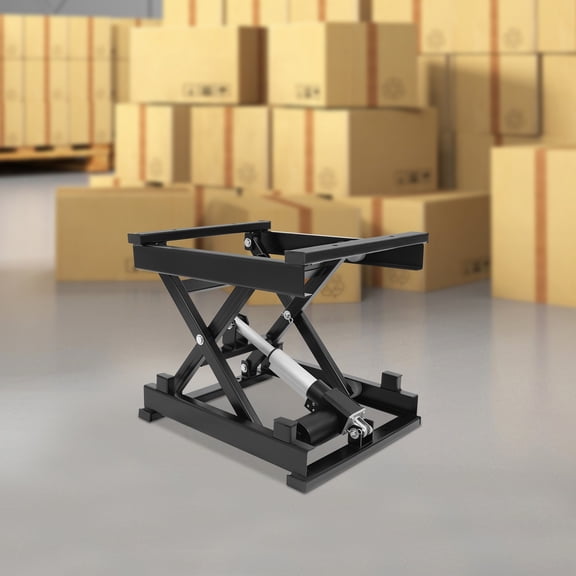 130lbs Electric Scissor Lift Table W/Remote Control for Material Handling and Transport