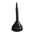 thumbnail image 1 of 130ml Multi Functional Oil Filling Funnel with Strainer, Leak Proof Wide Mouth Car Funnel with Hose, Plastic Funnel for Oil Change and Fluids, Flexible PVC, Black, 1 of 8