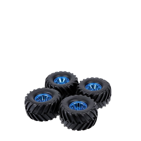 130mm RC 1:10 Crawle Truck Tires&Wheel Rim12mm Hex Fits for Truck Car HSP HPI TRAXXAS