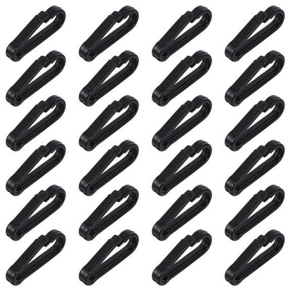 GAXIRE 130-Piece Plastic Gourd Hooks Set, Lightweight Hanging Hooks for Home, Garden, and Daily Organization