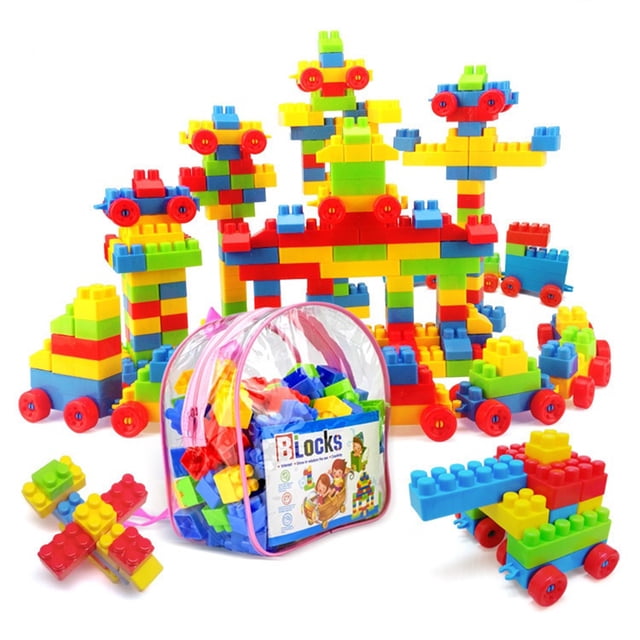 130pcs Large Particles of Building Block Toys Assembled Toys Early ...