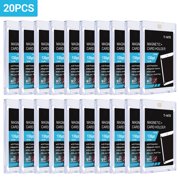 130pt Magnetic Card Holders for Trading Cards, UV Protection Hard Acrylic Card Protectors for Sports, Baseball, Game, Standard Display - 20PACK