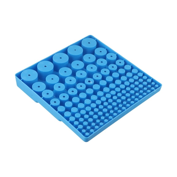 131 Hole Storage Rack Case For Cnc Milling Cutters Perfect For Home Or Workshop Blue Fangkenuo
