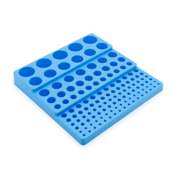 131 Holes Multifunctional Thickened Milling Cutter Reamer Drill Bit Storage Box Tool Accessory Organizers