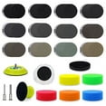 thumbnail image 1 of 131 Pcs 3 Inch Sanding Discs with 60-10000 Grit Sandpaper, Car Headlight Restoration Kit for Wet Dry Sanding, 1 of 4