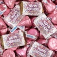thumbnail image 1 of 124 Pcs Birthday Candy Assortment With Wrapped Hershey™s Miniatures And Pink Kisses (1.52 lbs), 1 of 7