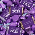 thumbnail image 1 of 128 Pcs Purple Graduation Candy Party Favors Hershey's Miniatures and Purple Kisses by Just Candy (1.58 lbs approx. 128 Pcs), 1 of 5