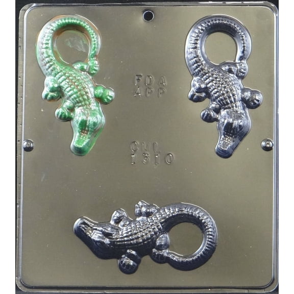 1310 Alligator Chocolate Candy Mold
