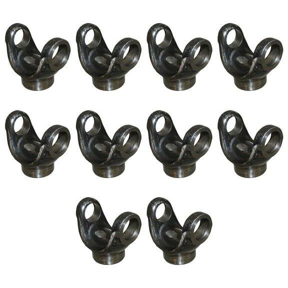 1310 Series Heavy Duty Drive Shaft Tube Weld Yoke - Center & Tube Yoke Replaces 2-28-357, Meritor 131N-28-357, 131N28-357, 131N28357, Spicer 228357, SD228357, DT Components DM2-28-357 (10 Pack)