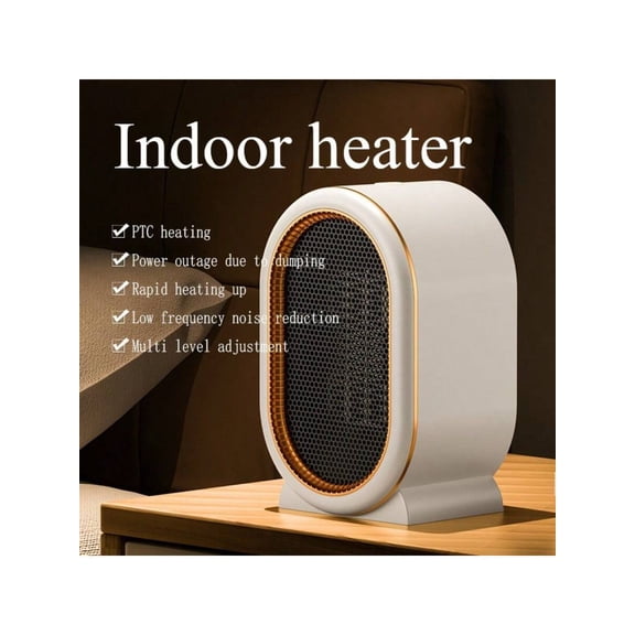 1310W Portable Space Heater, Silent & Compact for Office Desk, Indoor Winter Use. Perfect Gift For 2026.