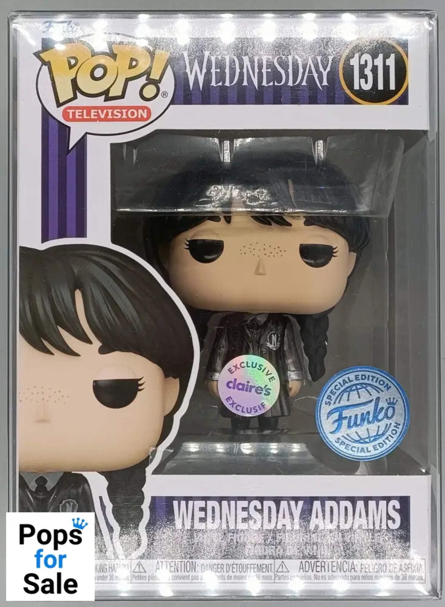 1311 Wednesday Addams Metallic Television Wednesday Funko 1311 Wednesday Addams Metallic Television Wednesday Funko