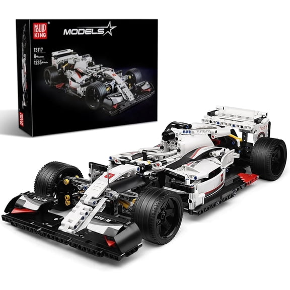 13117 Technik Sports Car Model, Racing Car Building Blocks Kit, 1235 Pcs Collectible Set for Adults, Display Model for Home or Office Dcor(Static Version)