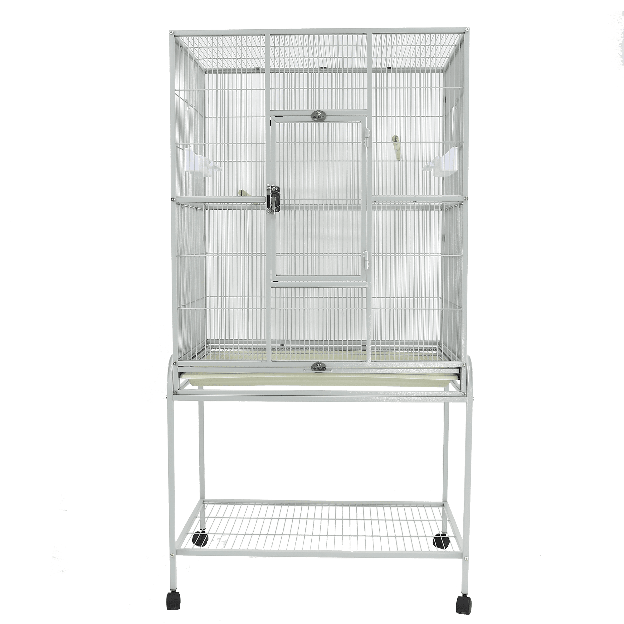 Platinum Large Flight Bird Cage with Stand and Storage Shelf
