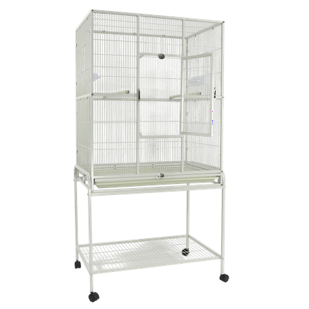 13120 White Economy Flight Bird Cage, by A&E Cage Company