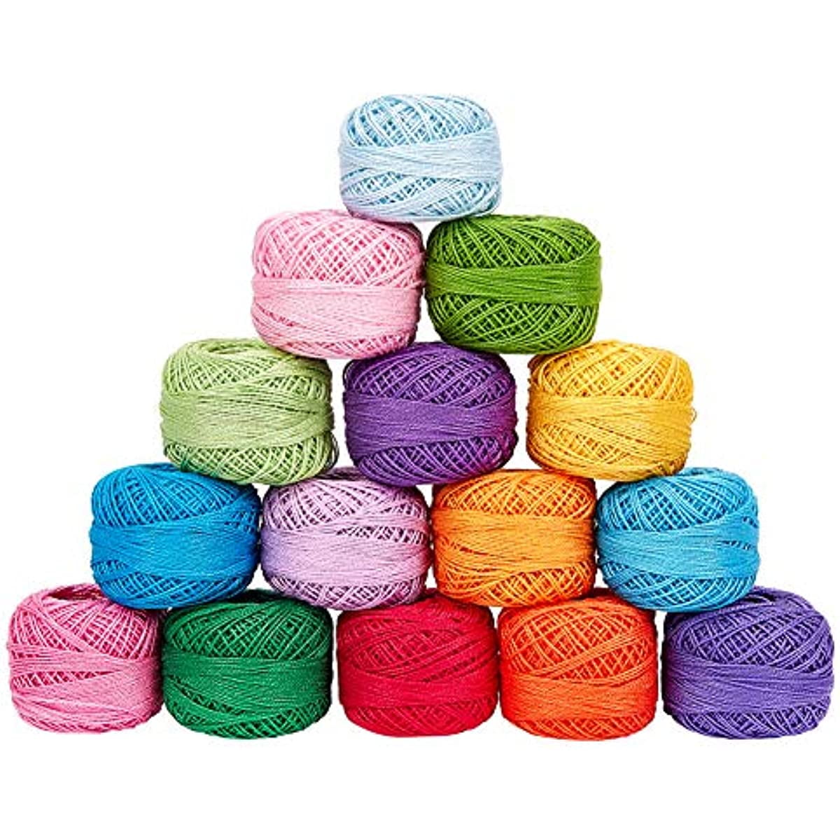  Mandala Crafts Mercerized Cotton Thread for Sewing Machine Hand  Sewing in 5 Assorted Colors - 50WT Cotton Cone Sewing Thread – 6000 YDs  50S/2 Machine Quilting Thread Cotton Embroidery Thread Combo 6