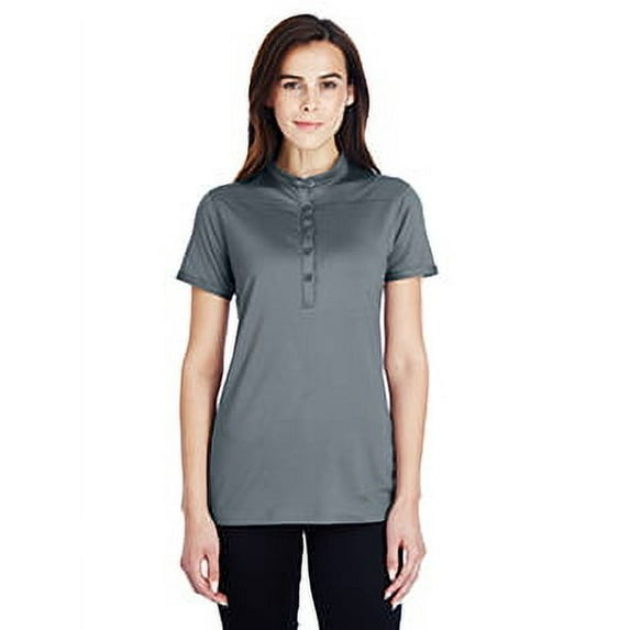1317218 Under Armour Ladies Corporate Performance Polo Graph/White 040 XS