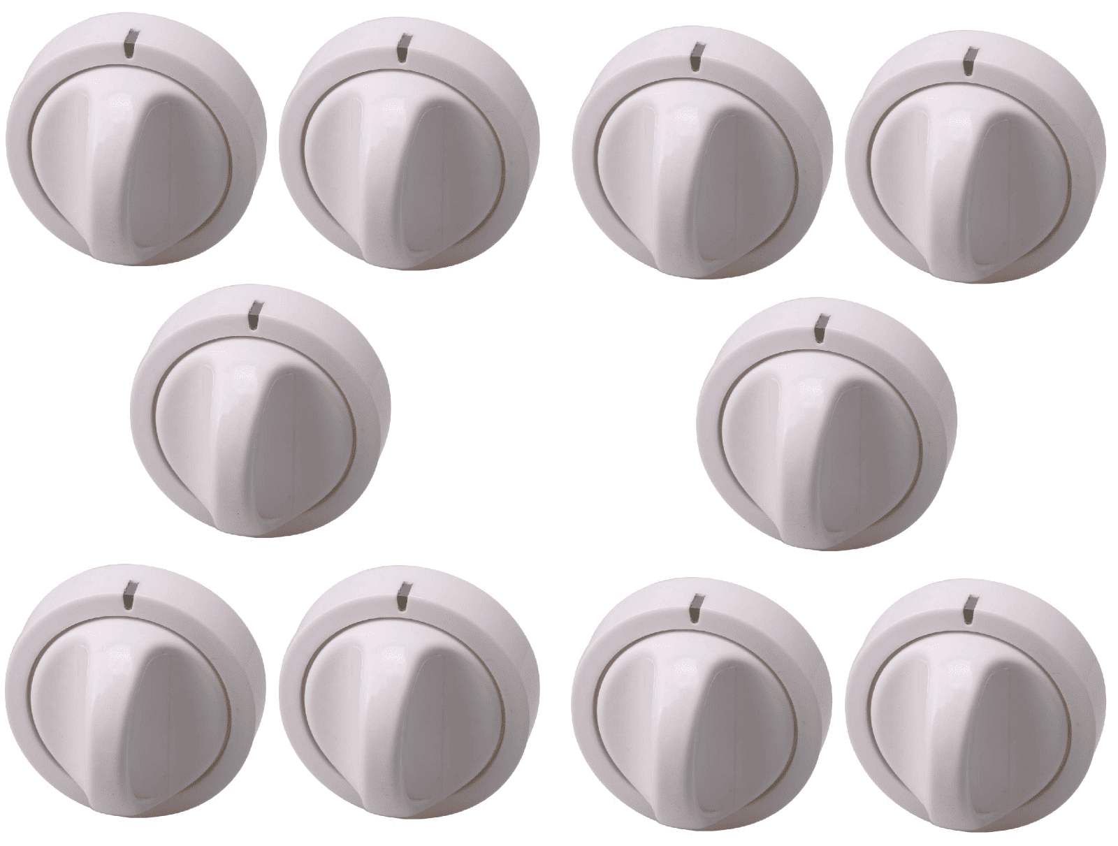 131873500, WE01X10082 Dryer Compatible GE Timer Knob PS418921 AP2107782 - 10 pack