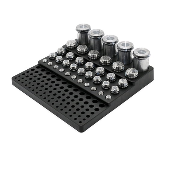 131Grid Milling Cutter Drill Bit Storage Box Organizers Plastic for 4-32mm Tool