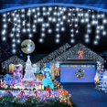 131ft Christmas Lights Decorations Outdoor, 1280 LED 8 Modes Curtain