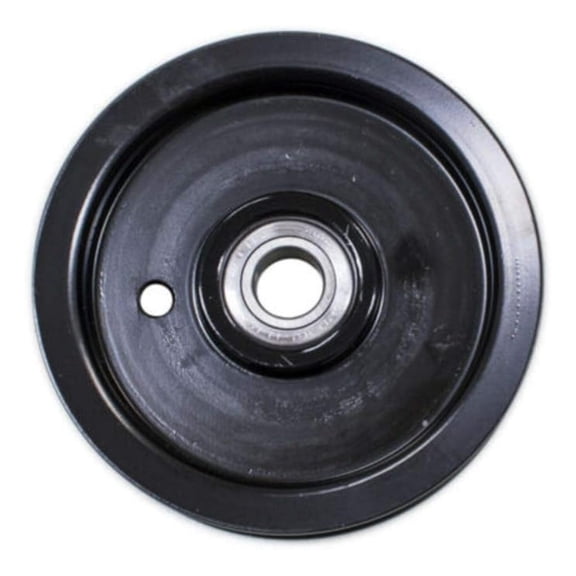 132-4718 Pulley Idler Flat - Replacement Pulley Wheel for Conveyors, Machinery, & Industrial Equipment - Durable Steel Construction - 4.75 Inch Diameter