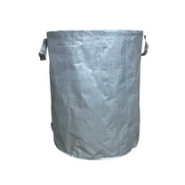 132-Gallon Heavy-Duty Leaf Bag, 80X100Cm Garden Waste Bag With Handles, Tear-Resistant Waterproof Yard Debris Collection