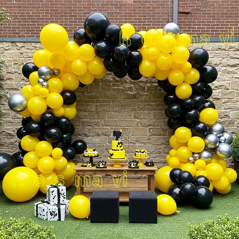 124 Pcs White Purple Balloon Garland Arch Kit