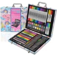 thumbnail image 1 of 132 Piece Art Set, Inspiration Art Case Coloring Set, Deluxe Professional Color Set, Art Kit Gift for Age 4-12, with Compact Portable Case, 1 of 5