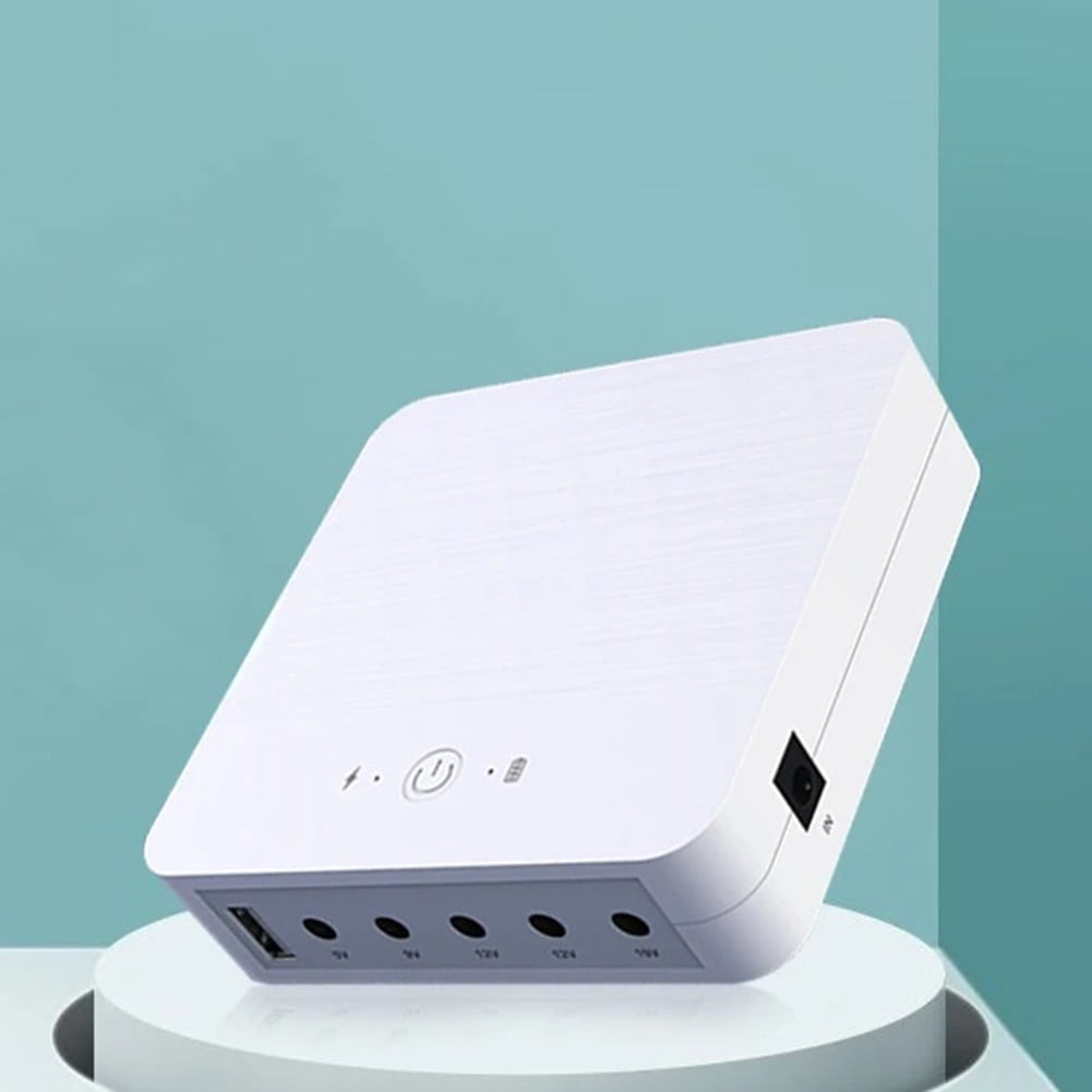 13200mAh mini UPS Uninterruptible Power Supply Router backup battery 5V ...