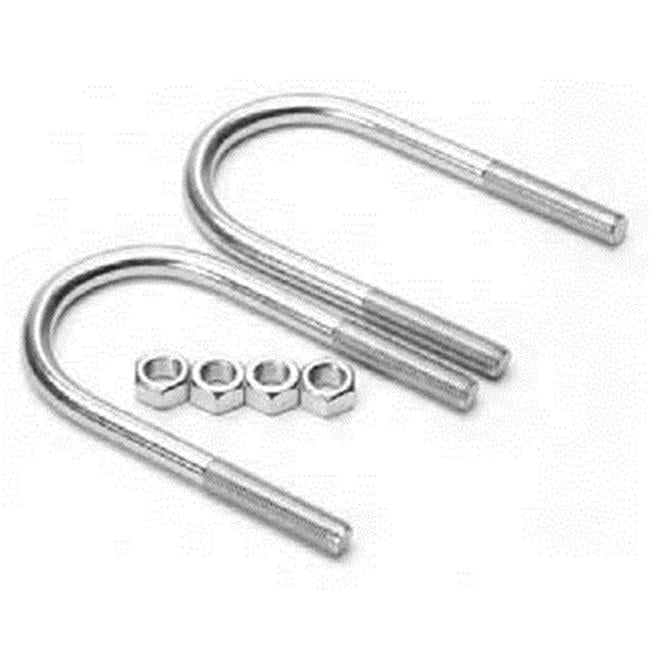 132049 U-Bolt Round Tube with Flange Nuts - 0.5-20 x 7.25 ft.