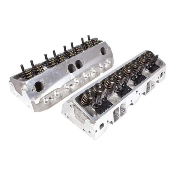 1321001 Small Block Chevy 225cc D & S Heads 68cc 2.08-1.60 in.