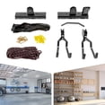 thumbnail image 1 of 132lbs Bike Hoist, Ceiling Mount Pulley System, Bike Storage, Set of Bike Hangers for Garage Storage, 1 of 20