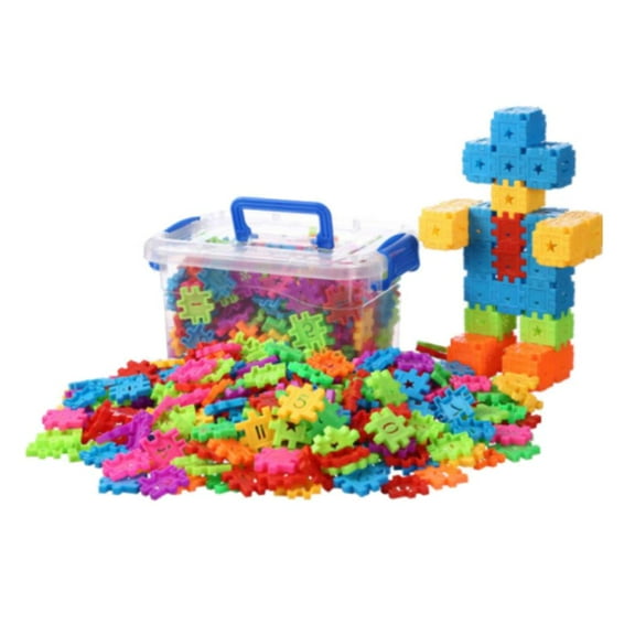 132pcs Number Building Blocks with Storage Box Educational toy children kids