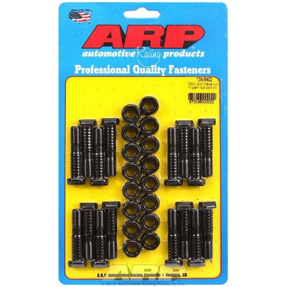 134-6402 Wave-Loc Connecting Rod Bolt Kit for Small Block Chevy 400