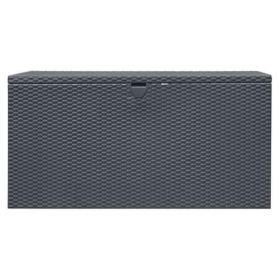 Arrow Spacemaker 4 x 2 x 2 ft Anthracite 134 Gallon Steel Deck Box