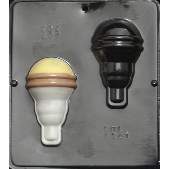 1341 Light Bulb Chocolate Candy Mold