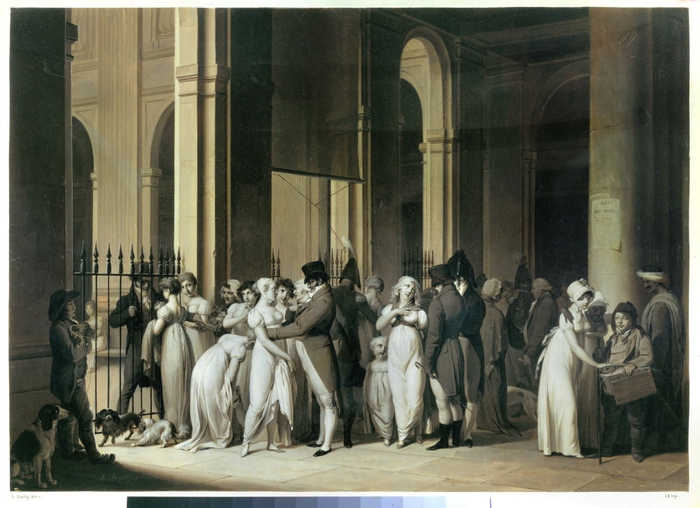 1341 Louis Leopold Boilly (1761-1845) French School Canvas Art - (24 x 18)