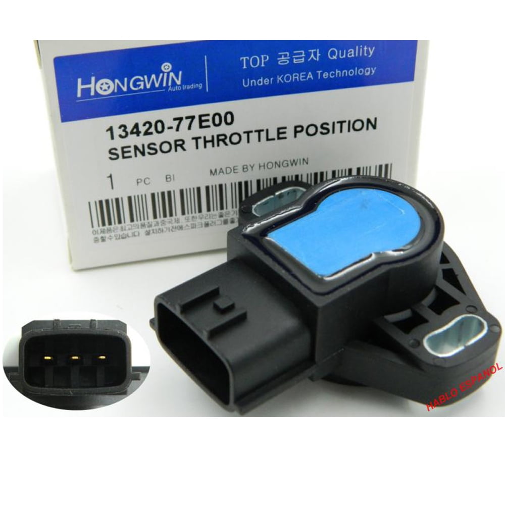 Throttle Position Sensor For Chevy, Subaru, Suzuki - Direct Fit Replacement TPS With 1-Year Warranty