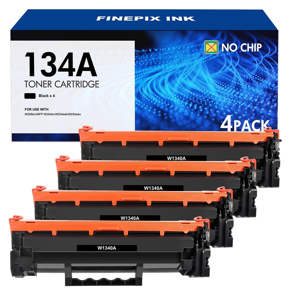 134A 134X Toner Cartridge NO CHIP Compatible for HP 134A W1340A 134X ...