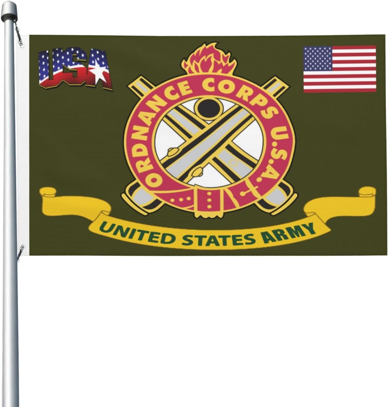 134thInfantryRegiment Flag for Indoor Home House Decor Durable Garden
