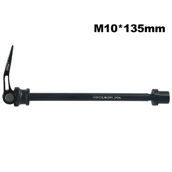 135*10MM Bike Axle Release Skewer Front Rear Wheel Hub Thru Axle Adapter Bicycle