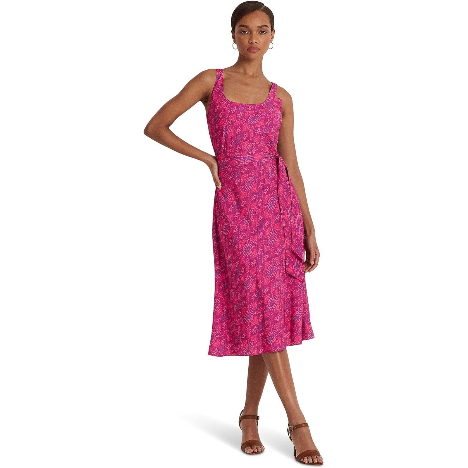 Ralph lauren fuchsia dress sale