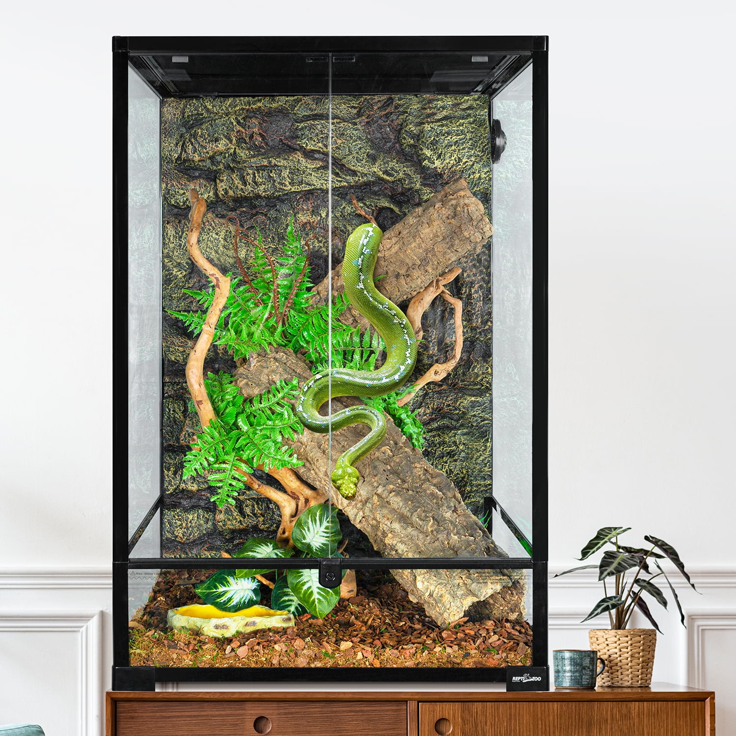 135 gallon Extra High Reptile Terrarium