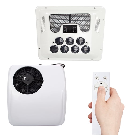 13500BTU 12V RV Heating and Cooling Rooftop Trailer Electric Air Conditioner Kit