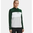 thumbnail image 1 of 1351234 Under Armour Women's Terry Fleece Hoodie Forest Green/Halo Gray 2XL, 1 of 6