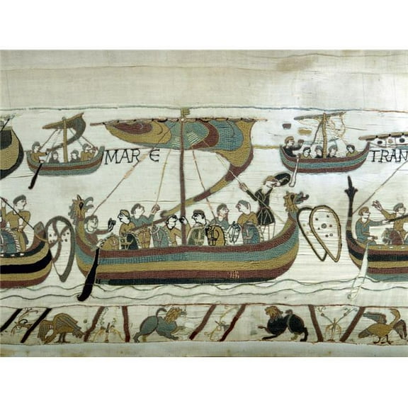 1355 The Bayeux Tapestry Poster Print, 24 x 18