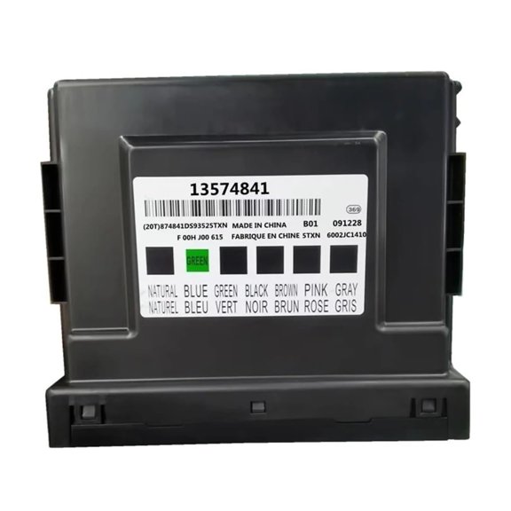 13583450 13574841 Body Control Unit for 2009-2015 Vehicle Repair, Black Plastic Case, Reference Number Guide, Single Replacement Part Kit