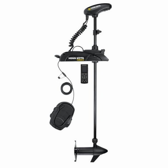 1358356 54 in. Terrova 55 Trolling Motor with Wireless Remote - Dual Spectrum Chirp - 12V - 55 lbs