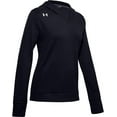 thumbnail image 1 of 1359350 Under Armour Women's UA Dynasty Fleece Hoody Black S, 1 of 2