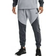 thumbnail image 1 of 1359357 Under Armour Men's UA Dynasty Fleece Joggers Pants Steel/Black S, 1 of 6